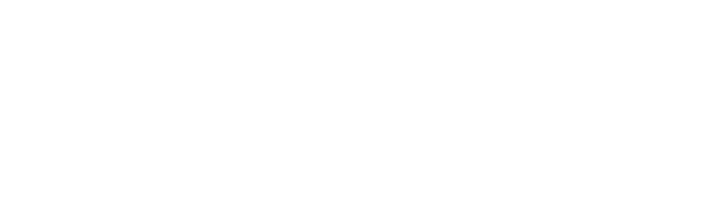 Promtli logo white